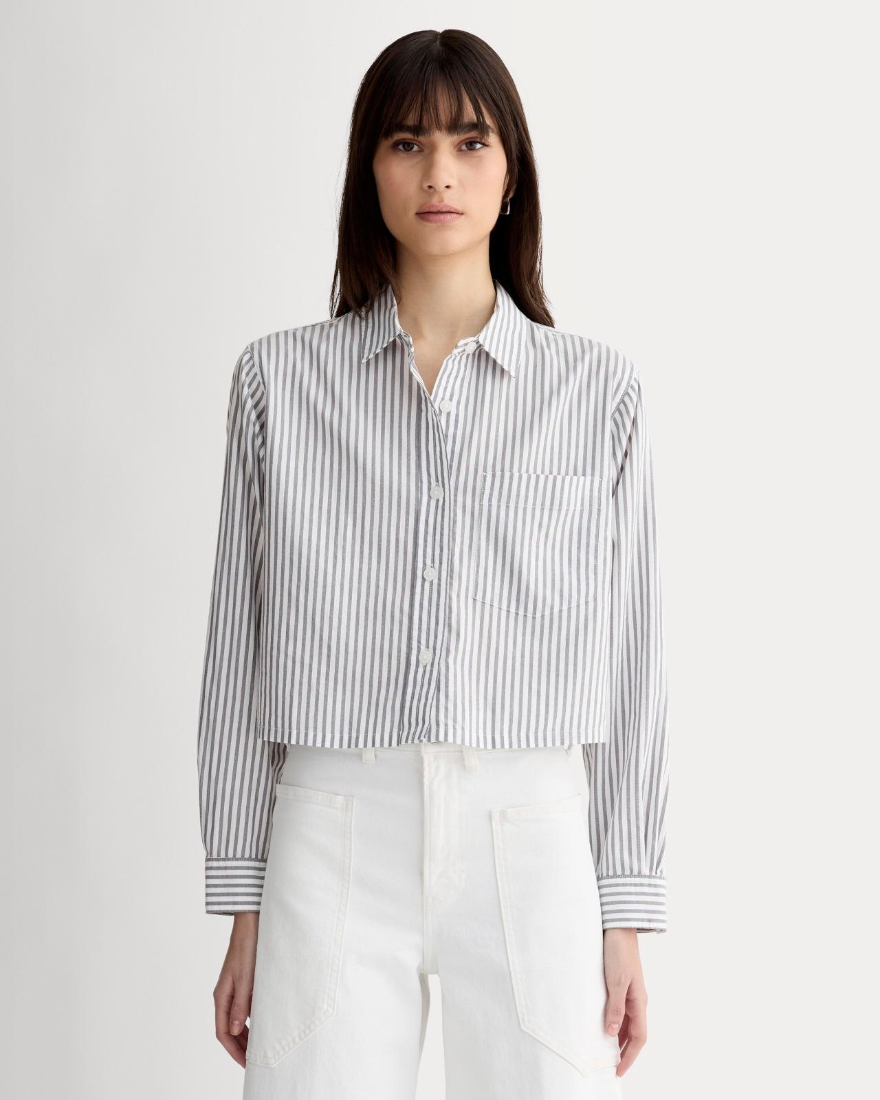 Womens Way-Short Shirt in Silky Cotton by Everlane Product Image