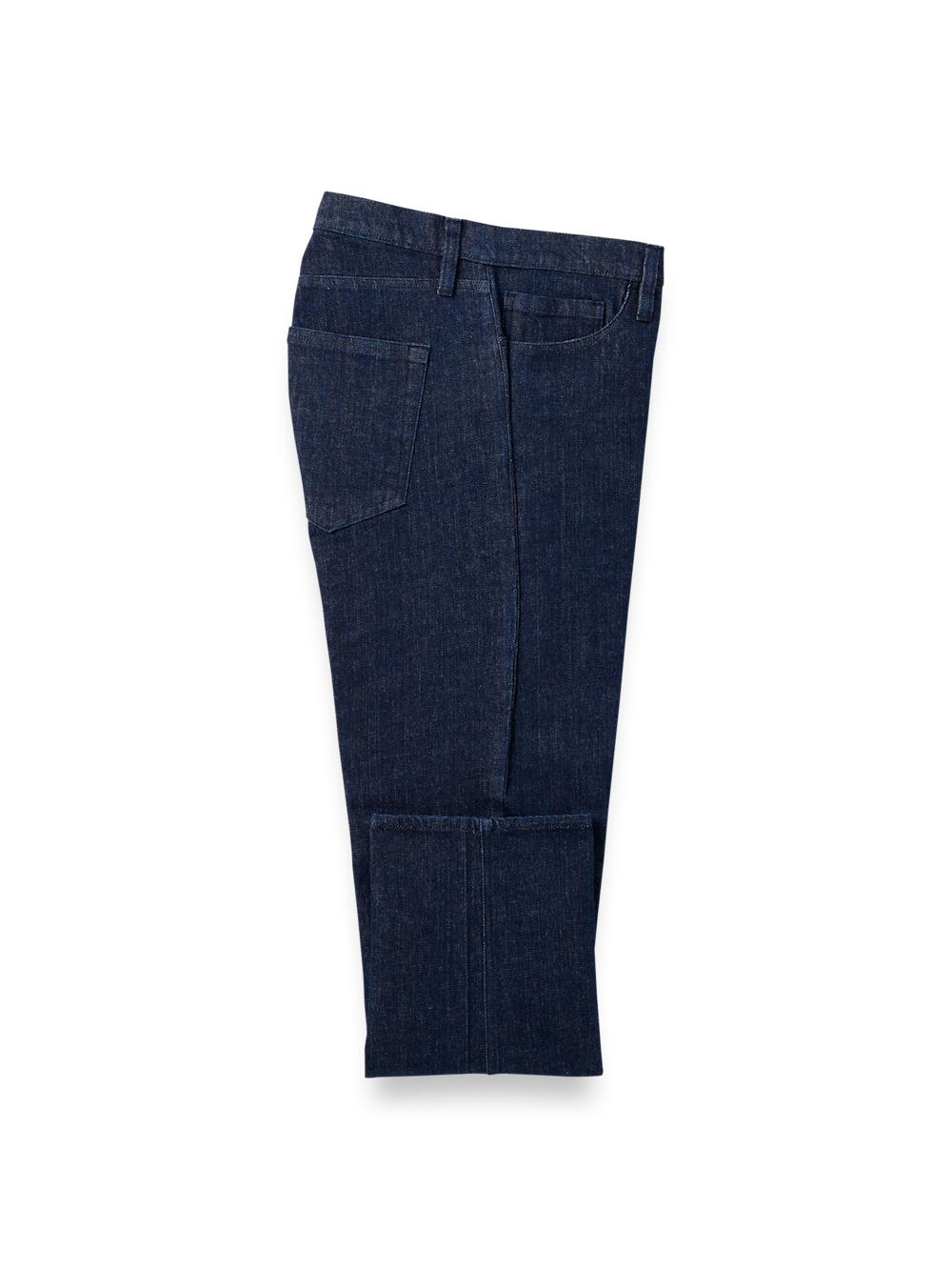 Denim Five Pocket Pants - Black Product Image