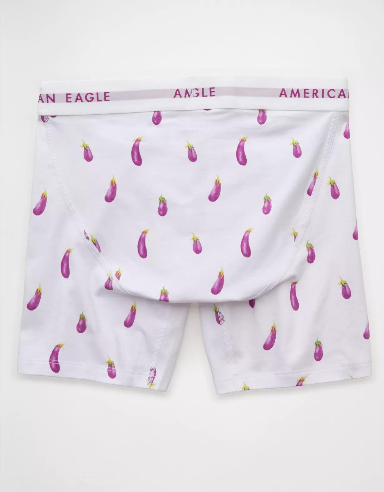 AEO Men's Eggplant 6" Classic Boxer Brief Product Image