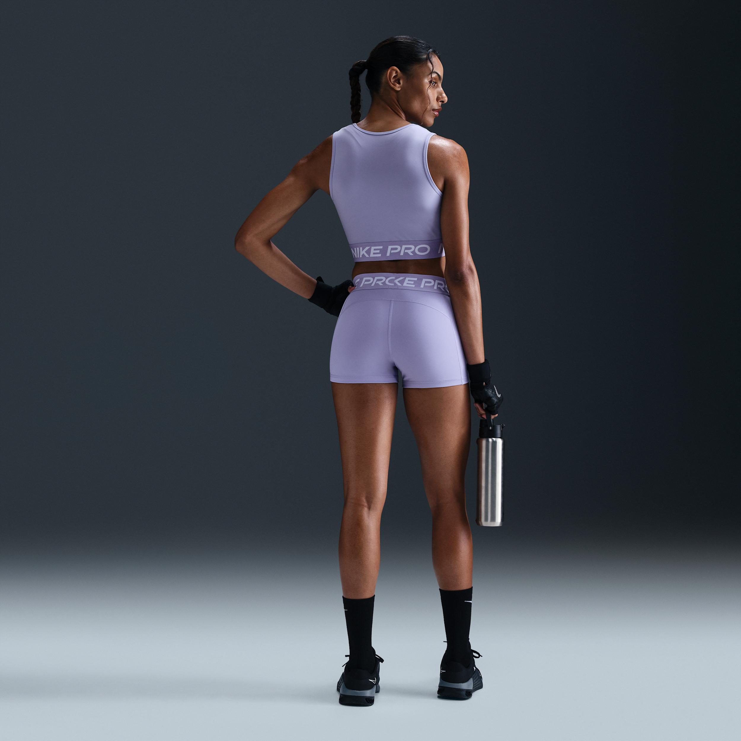 Womens Nike Pro Dri-FIT Crop Tank Top Product Image