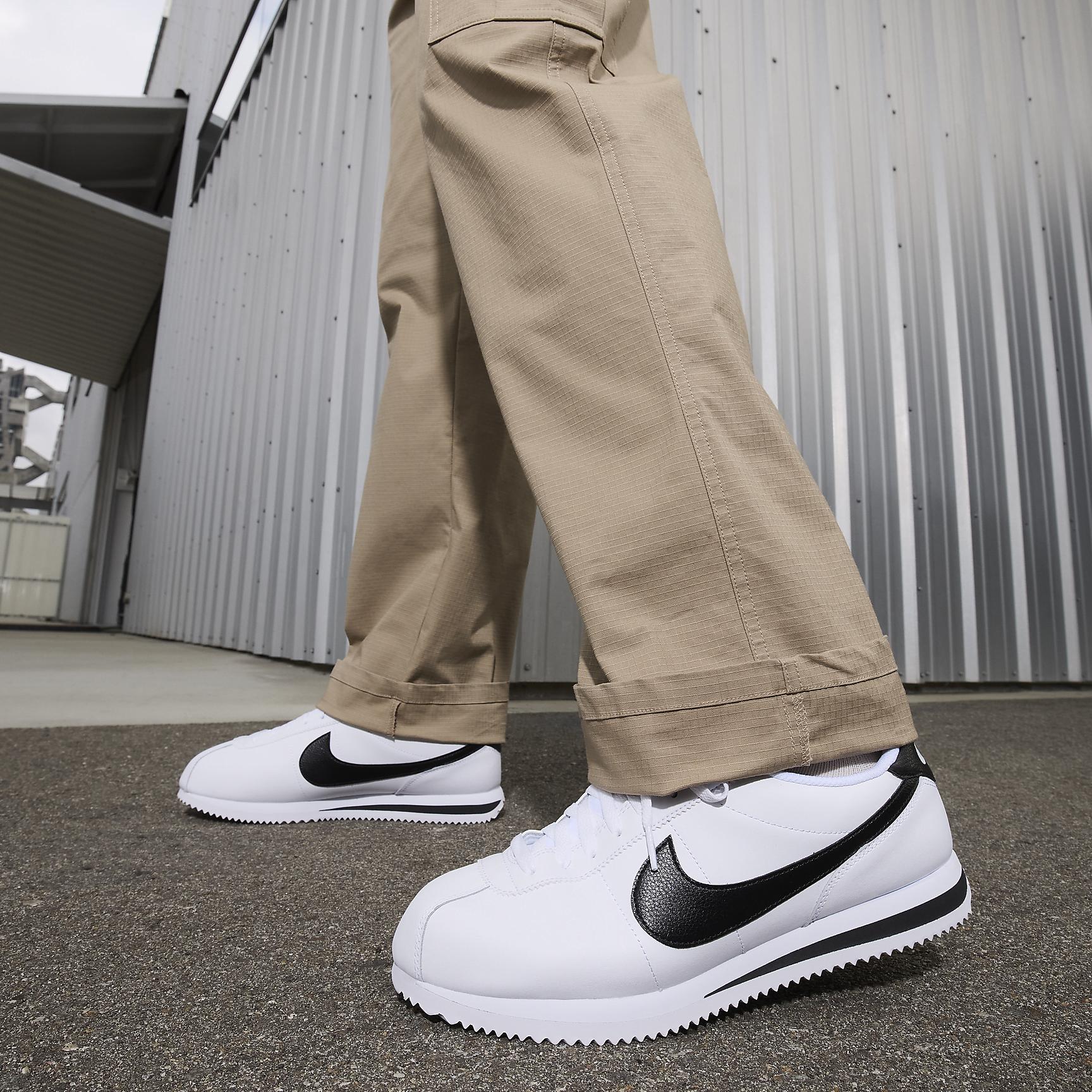 Nike Mens Cortez Leather Shoes | DM4044-105 Product Image