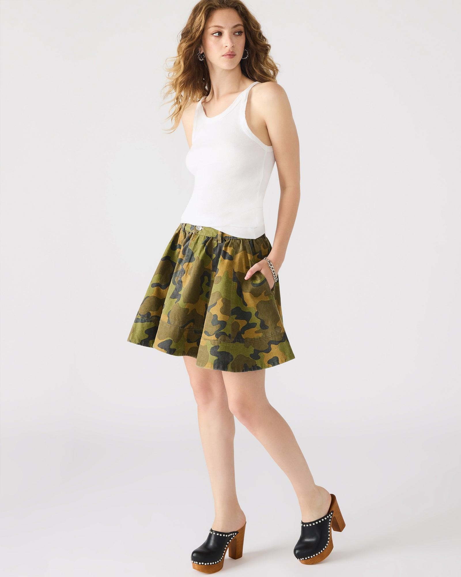 SLOAN SKIRT CAMOUFLAGE Female Product Image