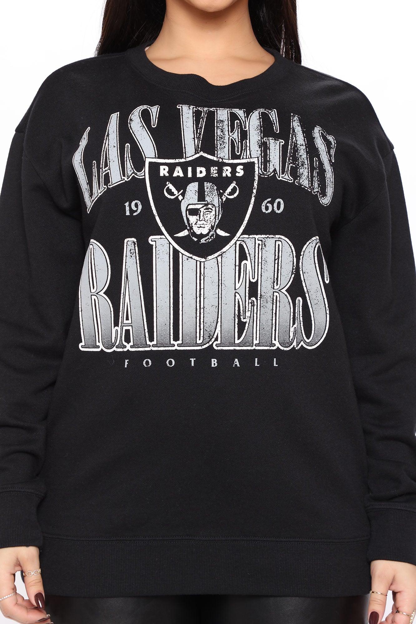 Las Vegas Raiders Sweatshirt - Black Female Product Image