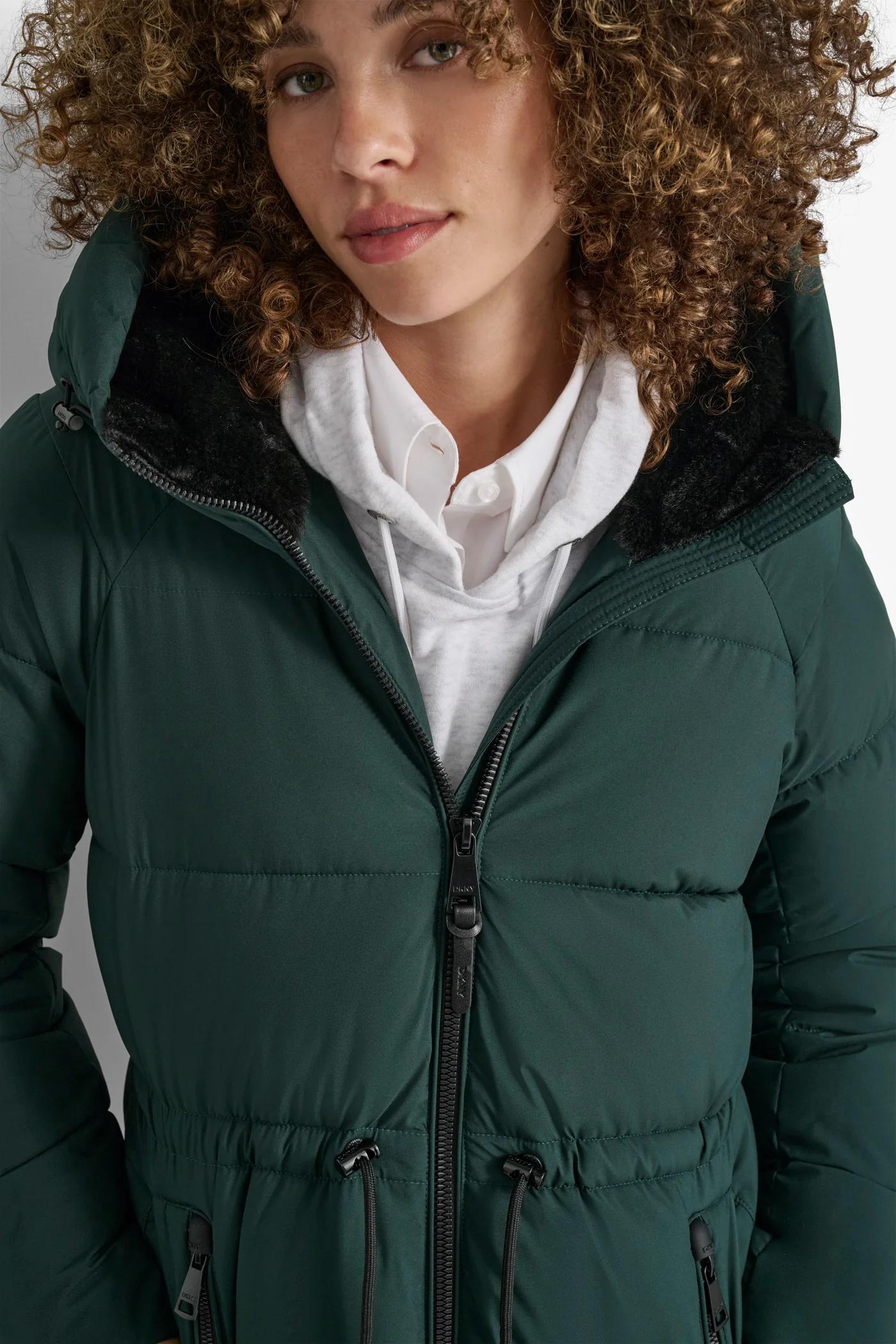 MID LENGTH LUSH PUFFER JACKET Product Image