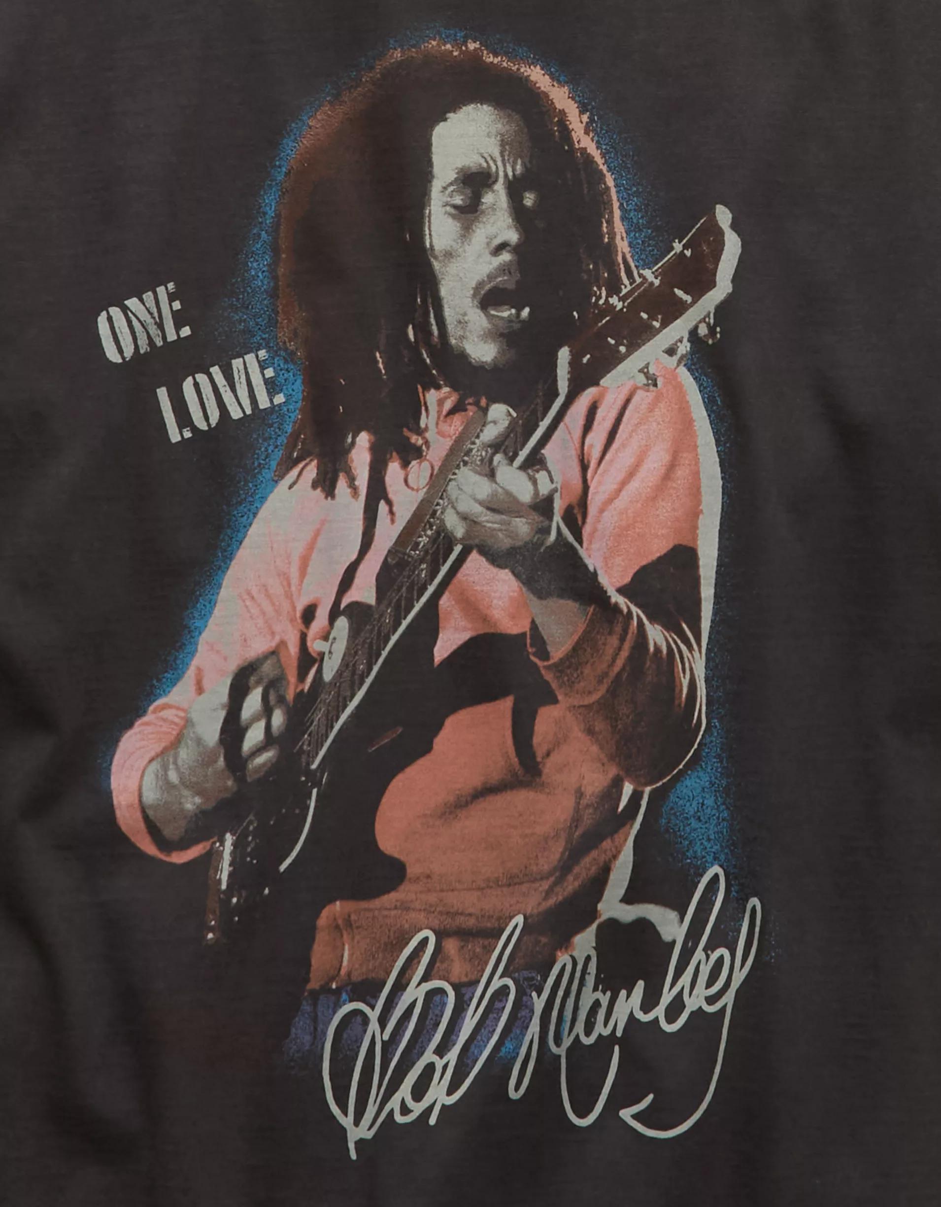 AE Boxy Bob Marley Graphic T-Shirt Product Image