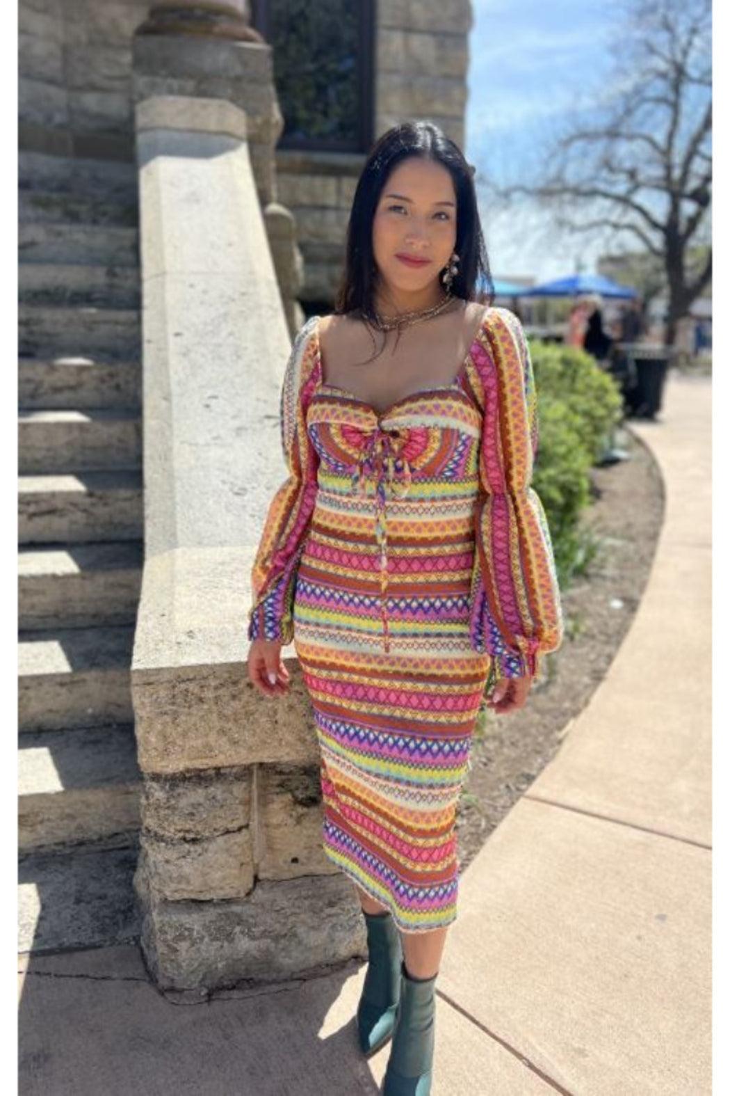 Because I'm Happy Midi Dress Product Image