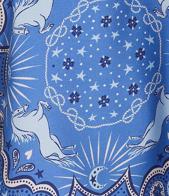 C&V Chelsea & Violet Printed Coordinating Shirt Product Image