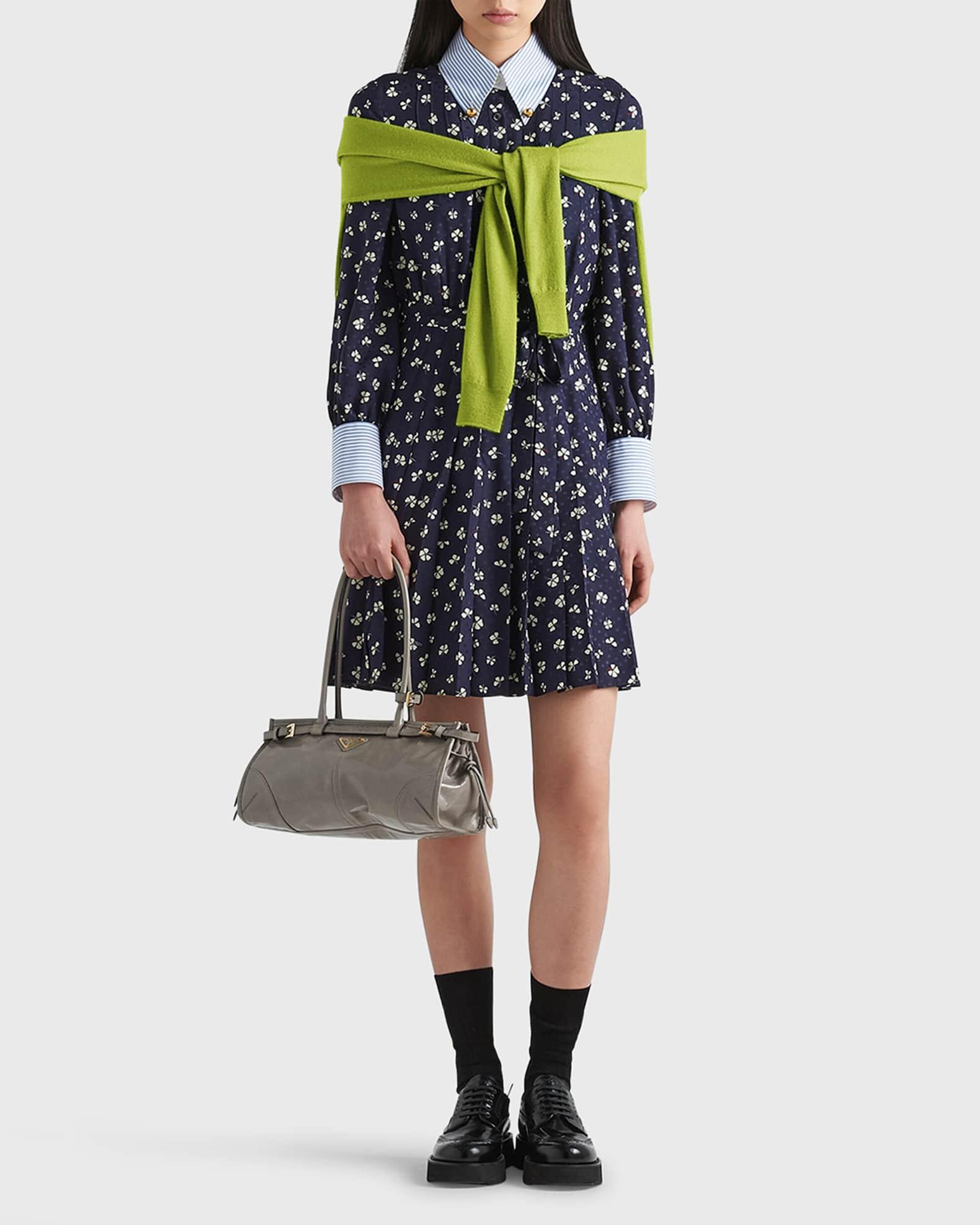 Medium East-West Leather Shoulder Bag Product Image