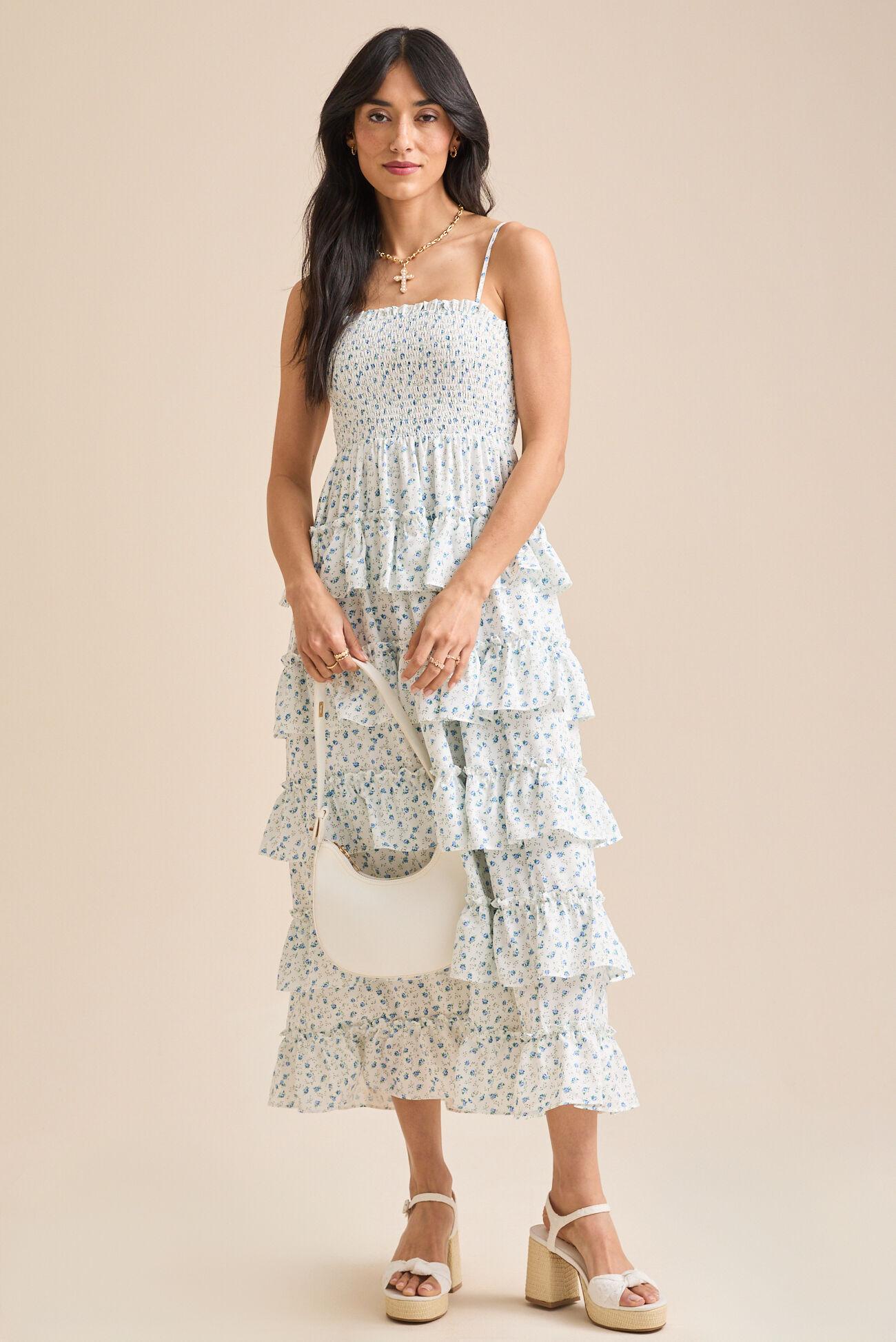 Trina Floral Maxi Dress Product Image