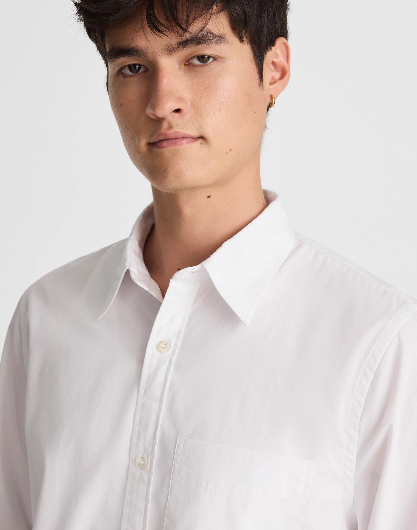 Cotton Poplin Button-Up Shirt Product Image
