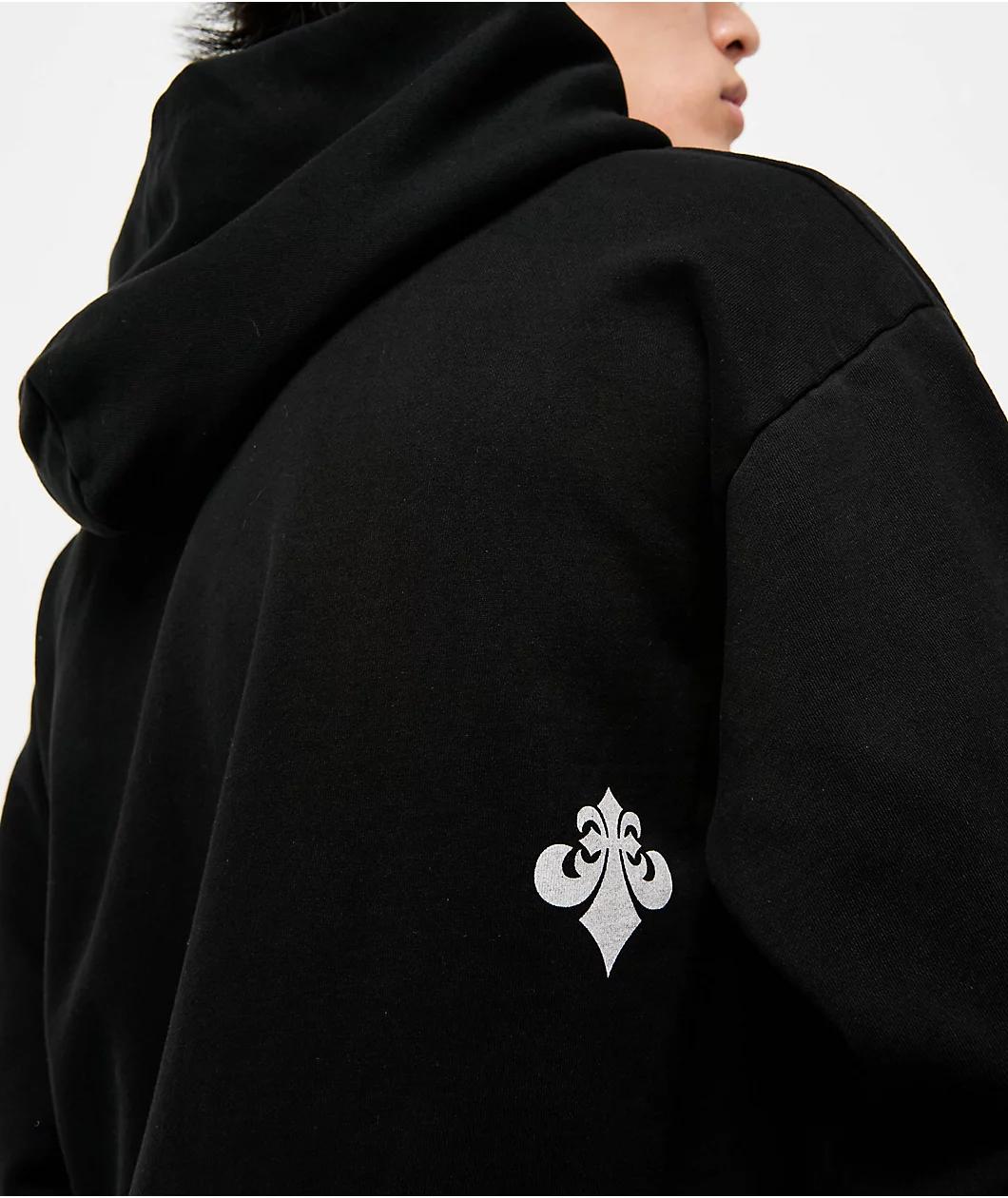 Affliction Mercenary Black Hoodie Product Image