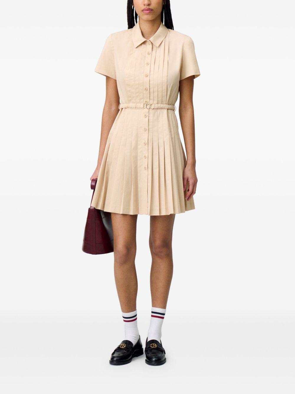 pleated mini dress Product Image