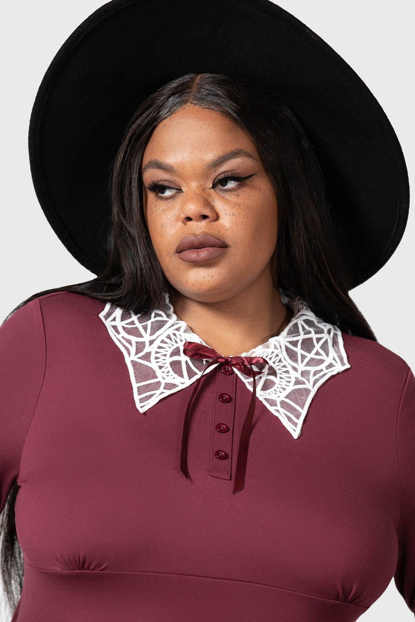 Charmed School Dress [CRIMSON] Product Image