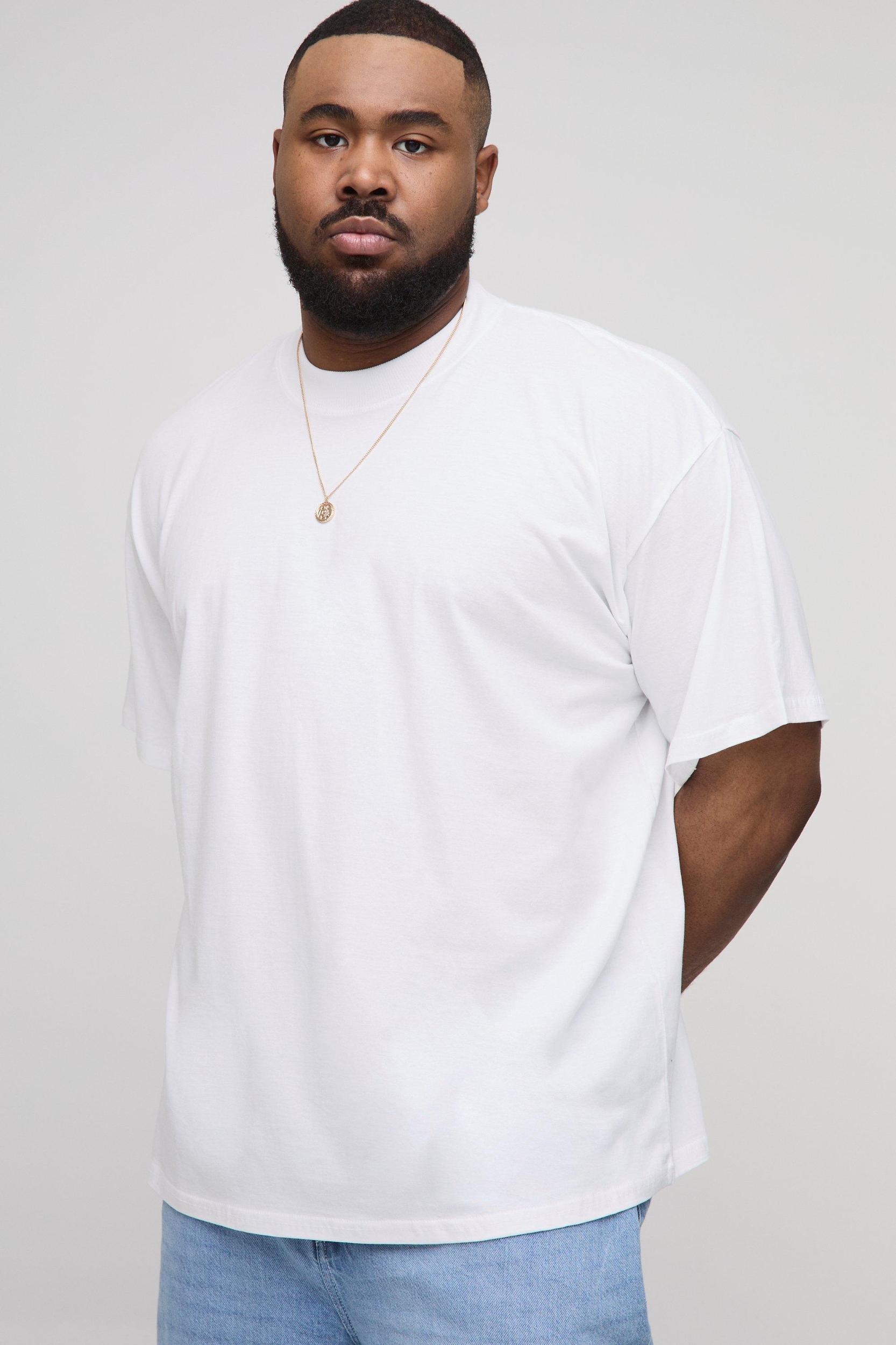 Plus Oversized Ice Cream Printed T-Shirt | boohooMAN USA Product Image