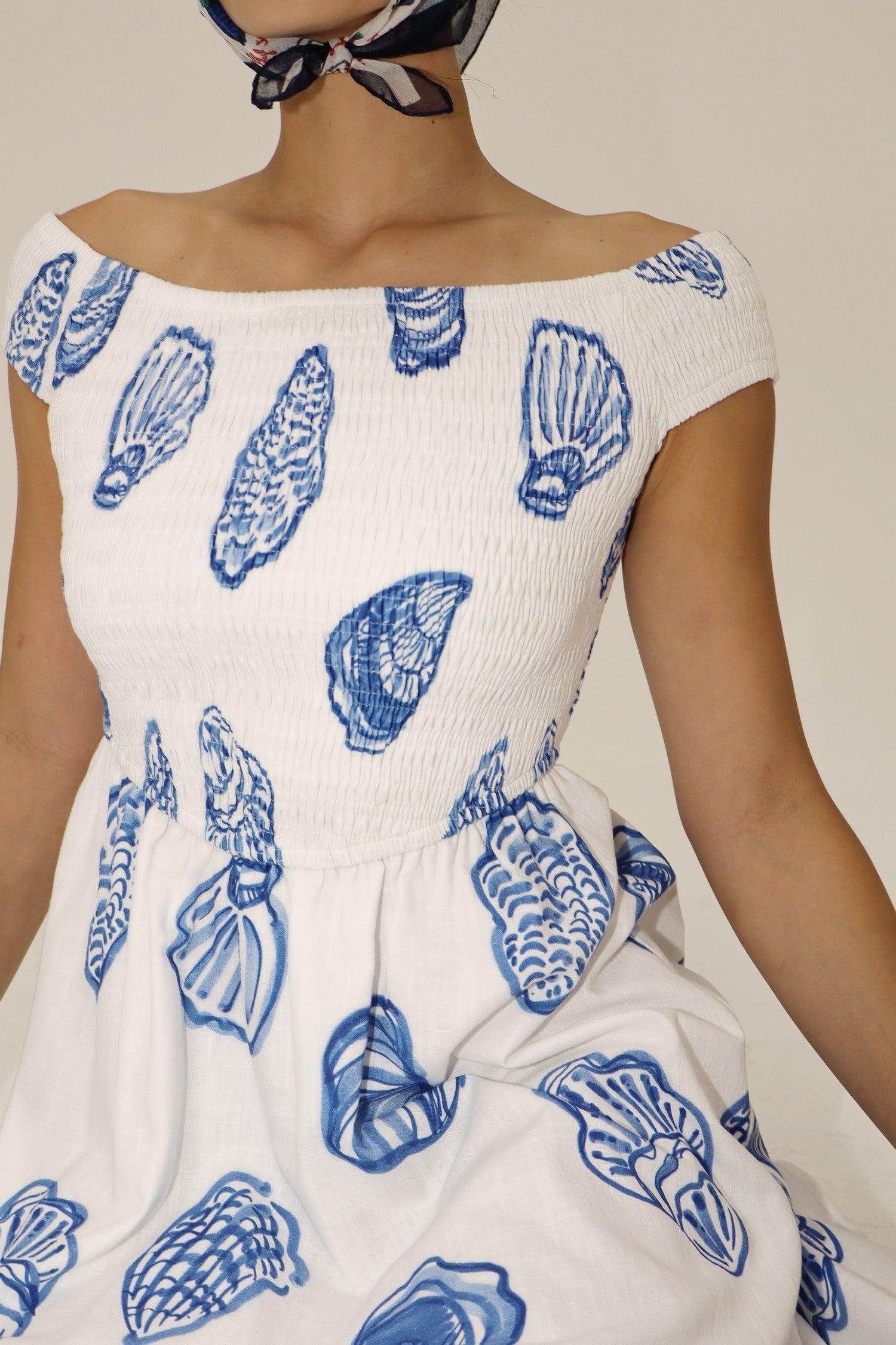 Seaside Breeze Midi Dress Product Image