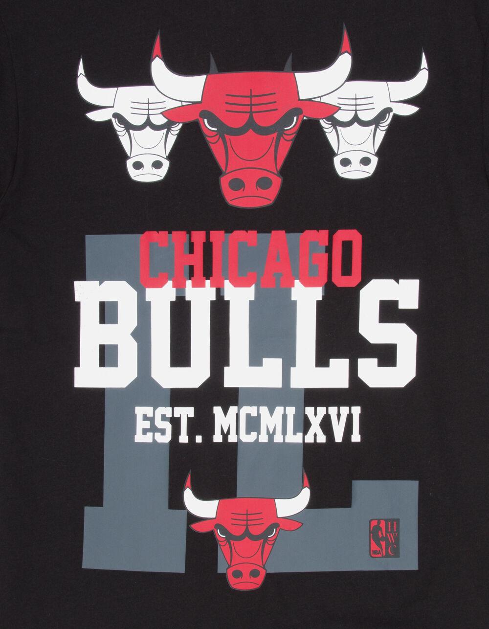 MITCHELL & NESS Chicago Bulls Home Team Mens Tee - BLACK Product Image