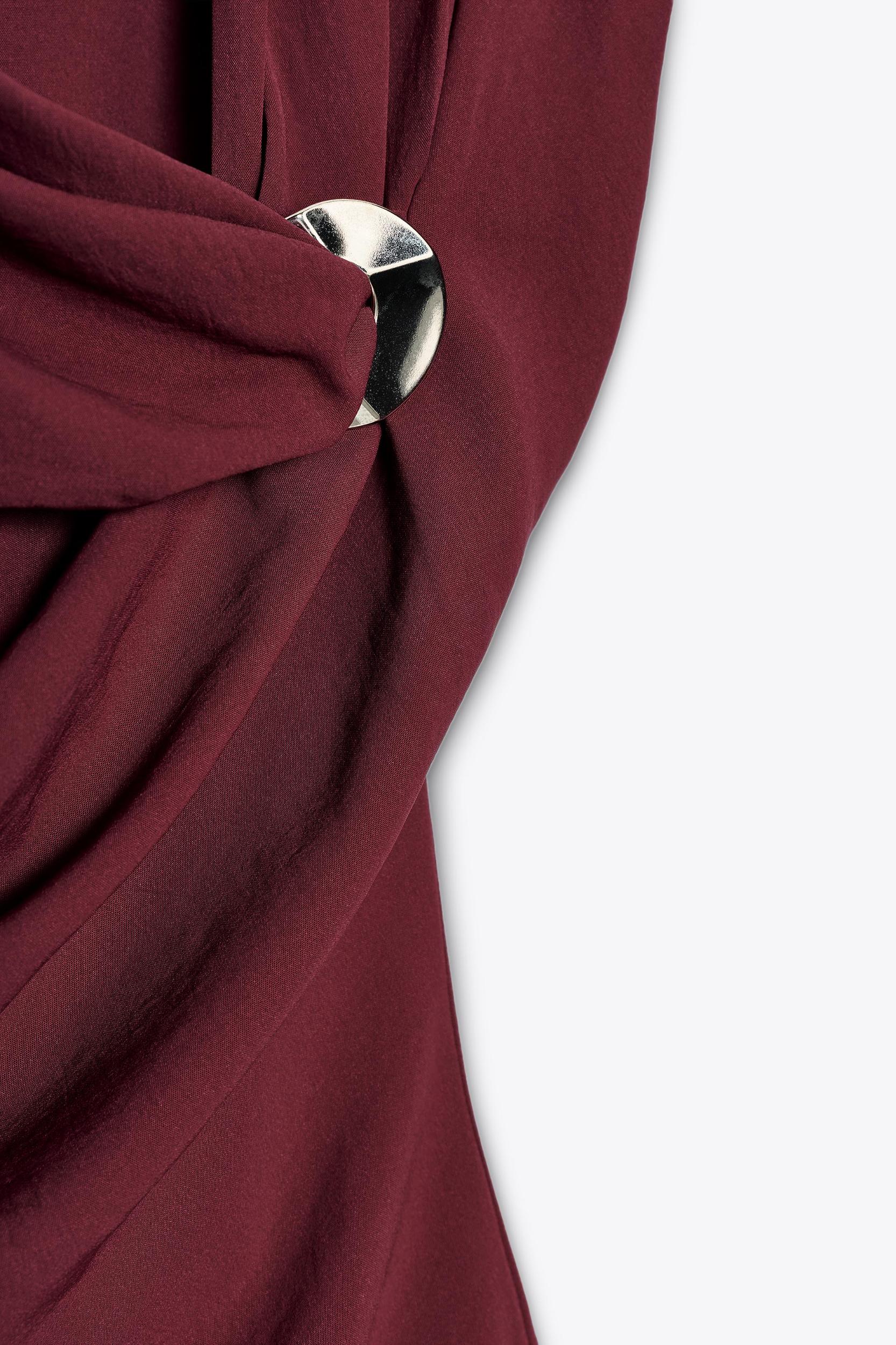 GOLD APPLIQUÉ MIDI DRESS Product Image