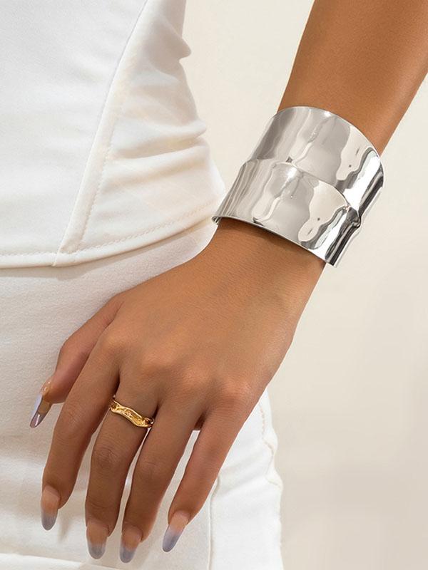 Geometric Solid Color Bracelet Accessories Product Image