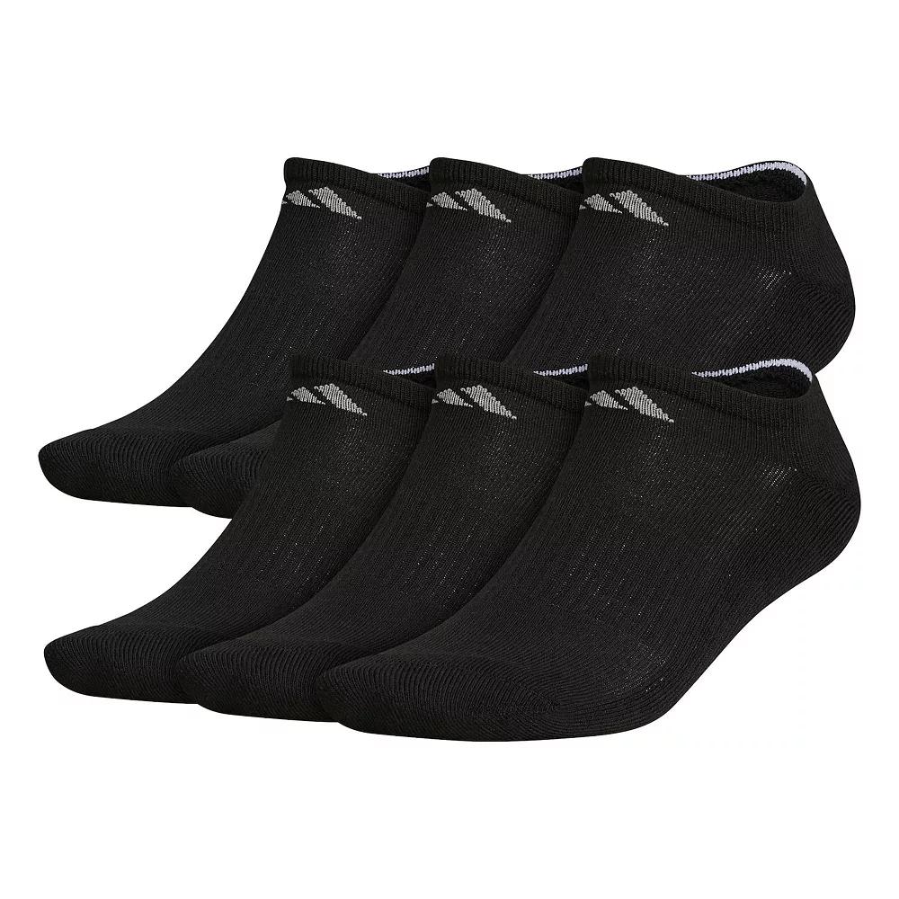 Men's adidas 6-pack Athletic Cushioned No-Show Socks, Adult Unisex,  Product Image
