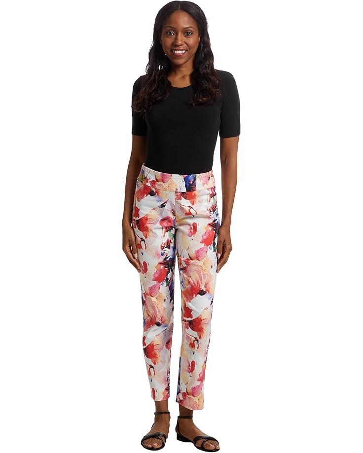 Pull-On Pique Ankle Pants Product Image