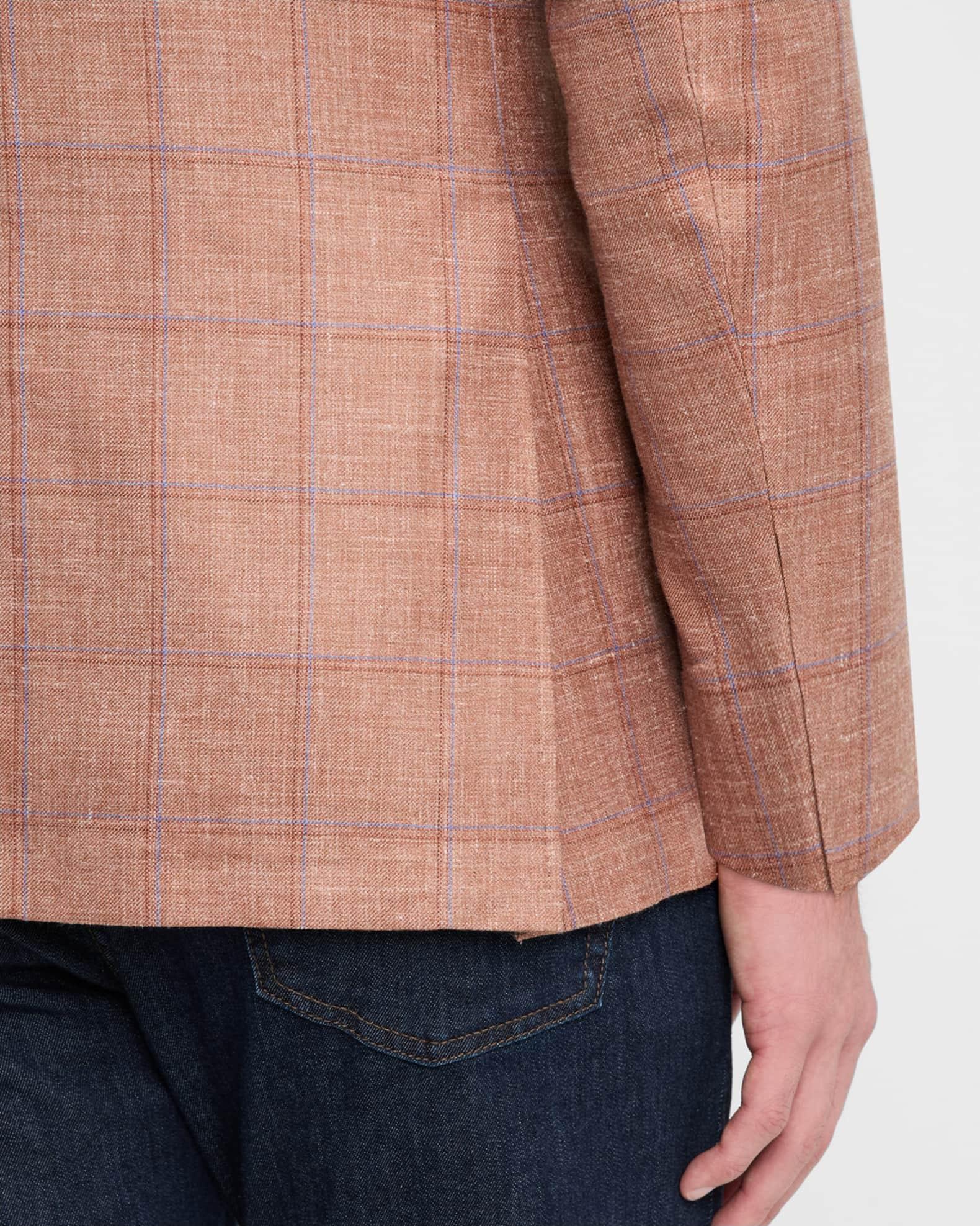 Men's Windowpane Sport Coat Product Image
