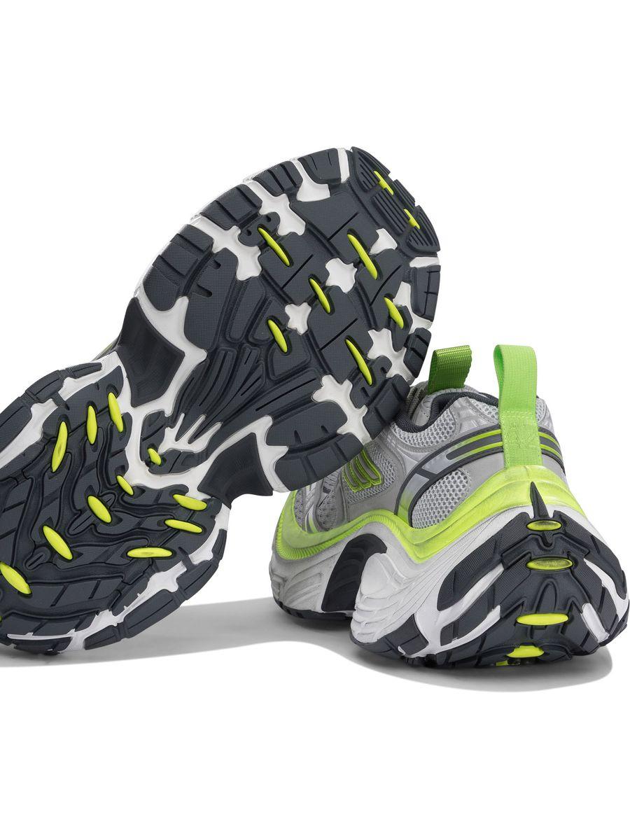 BALENCIAGA Multicolor Mesh And Rubber 6xl Sneakers In Multicolour Product Image