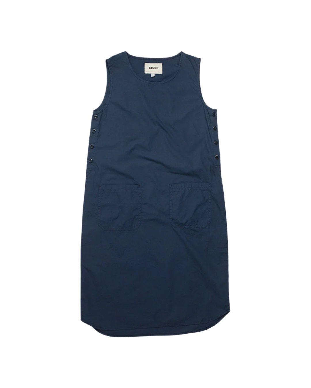 Work Dress (Relaxed Fit) - Navy Product Image