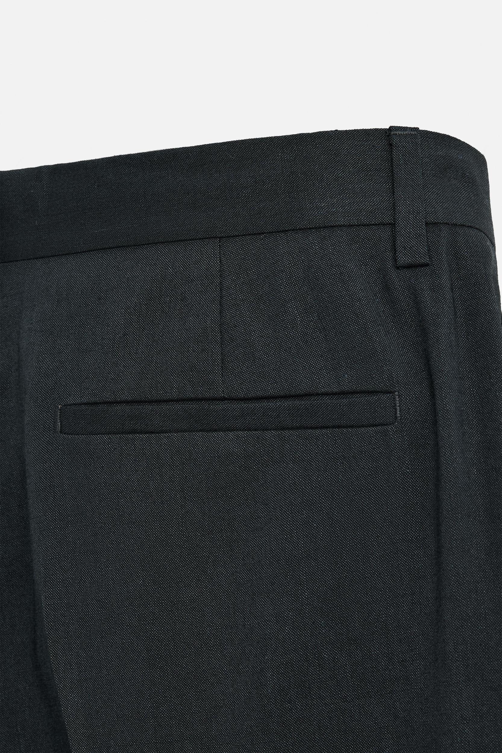 HEMP WOOL SUIT PANTS Product Image