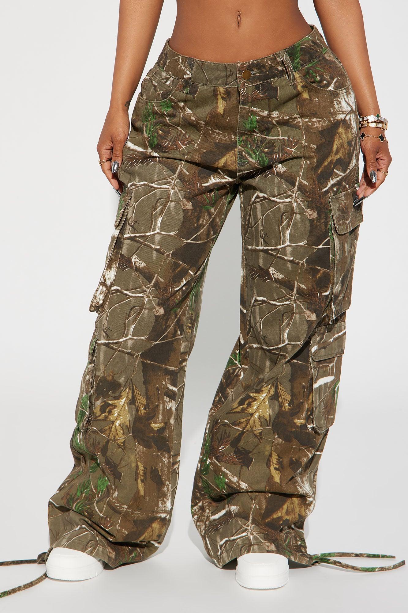 On The Hunt Camo Cargo Pant - Green/combo Product Image