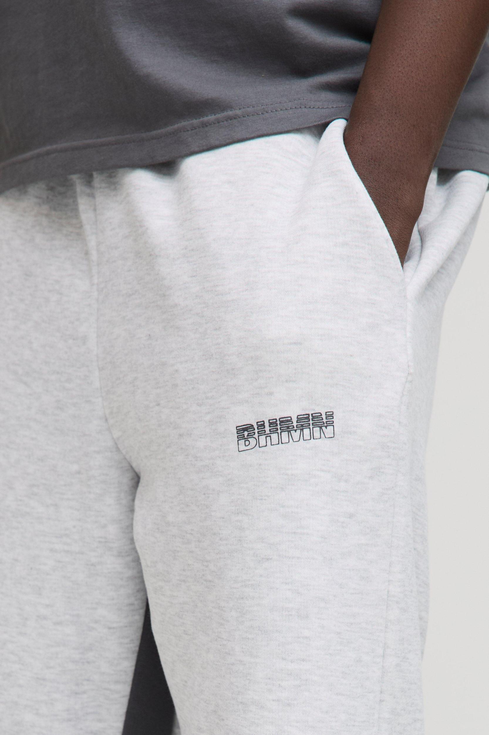 Relaxed Colour Block Gusset Sweatpants | boohooMAN USA Product Image