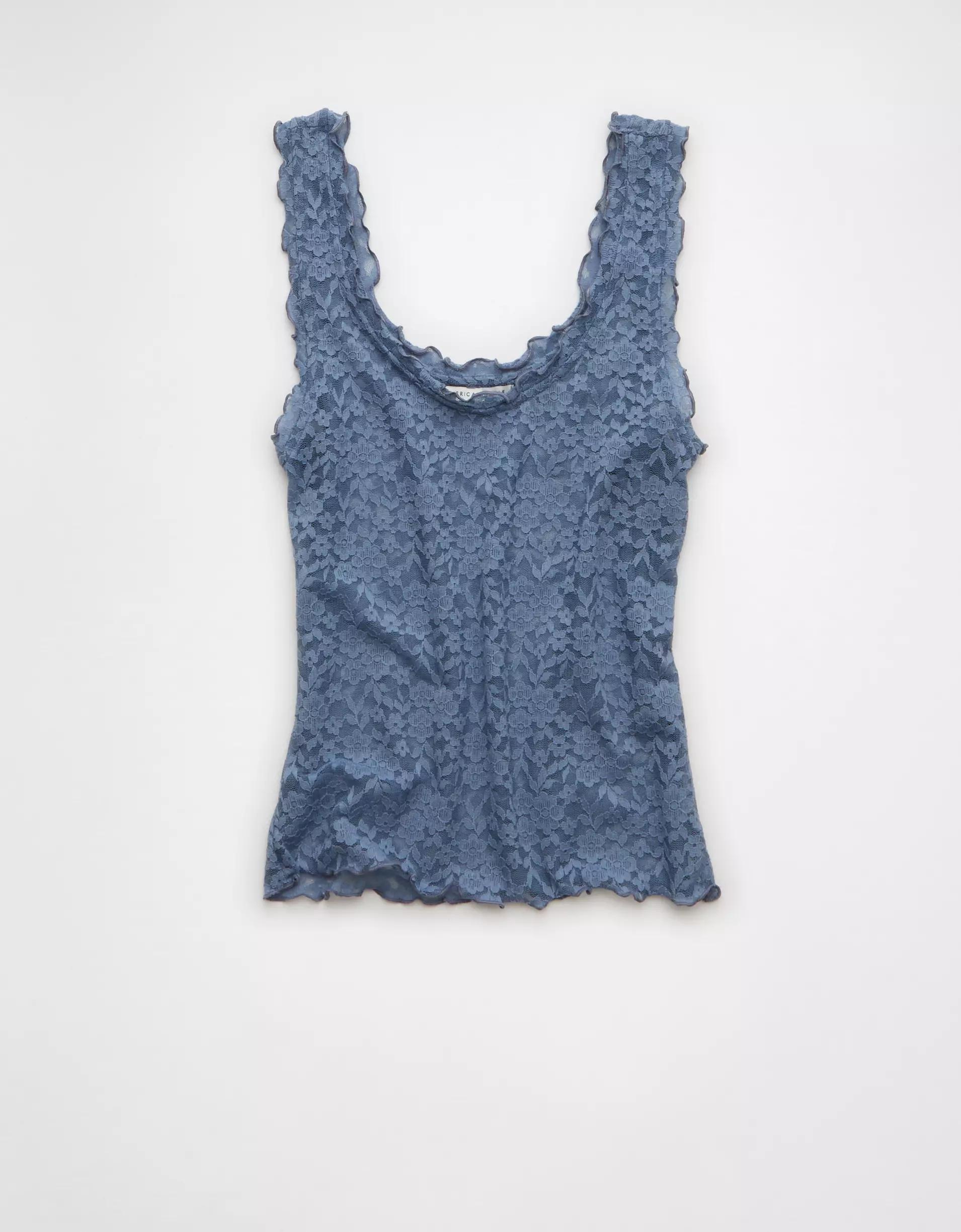 AE Lacey Scoop Neck Tank Top Women's Product Image