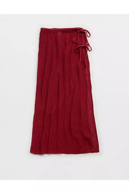 Aerie Crochet Wrap Sarong Women's Product Image