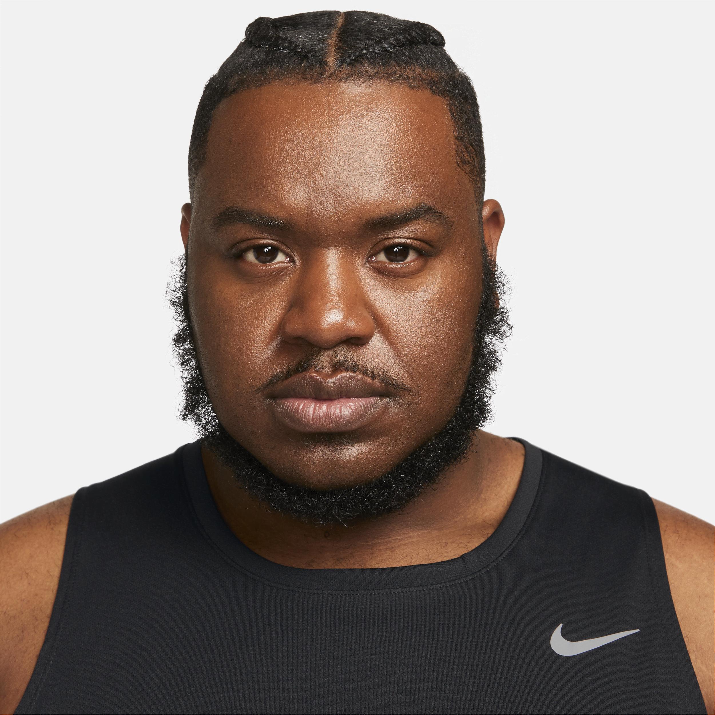 Nike Mens Miler Dri-FIT Running Tank Top | DV9321-010 Product Image