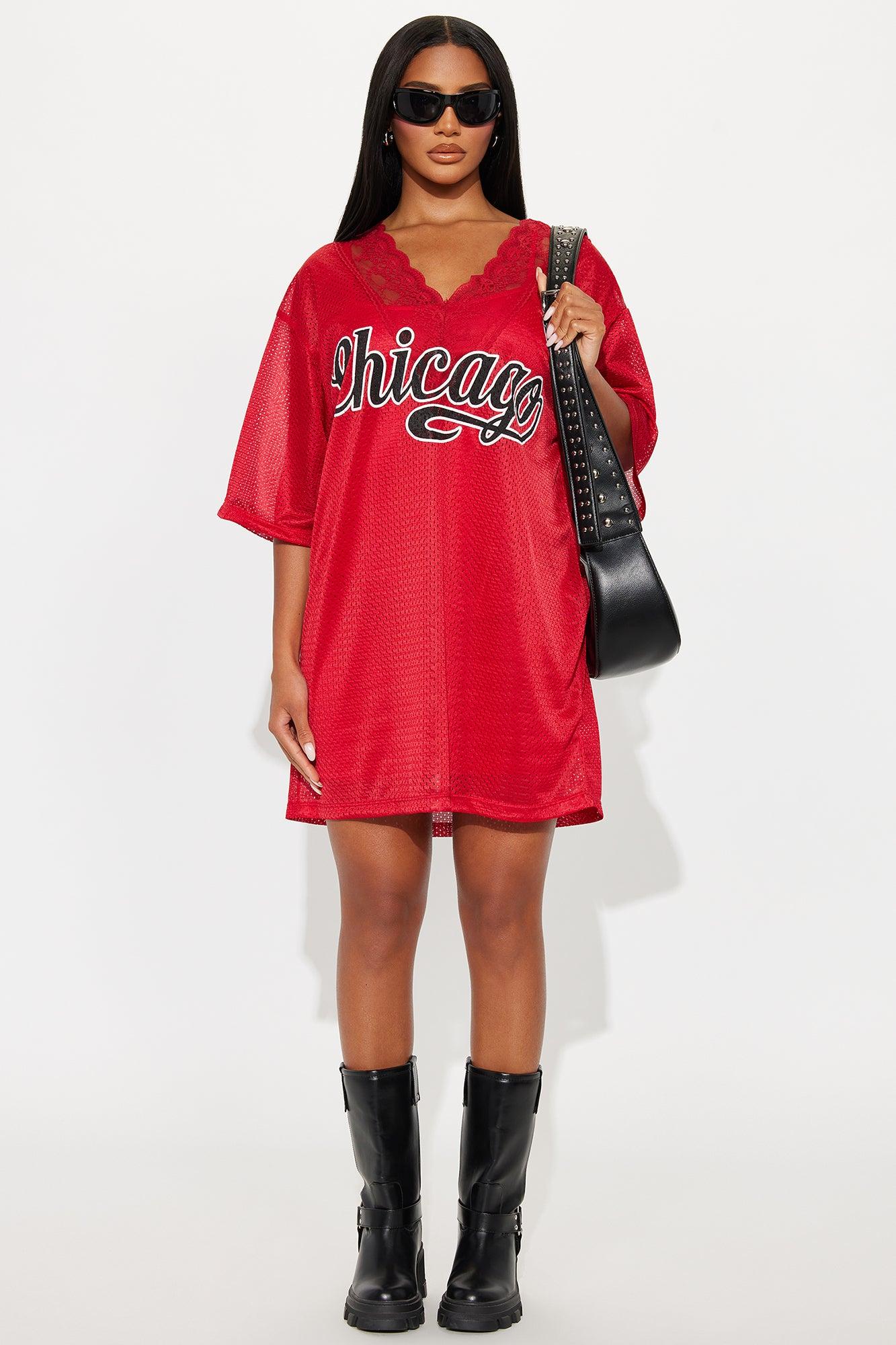 Chi Town Mini Dress - Red Female Product Image