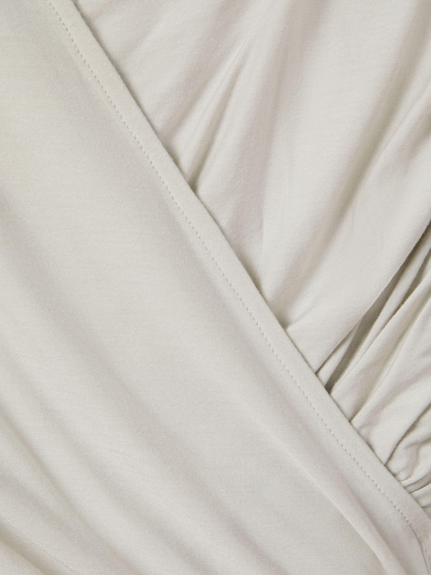 Wrap Front Top in Mint Product Image