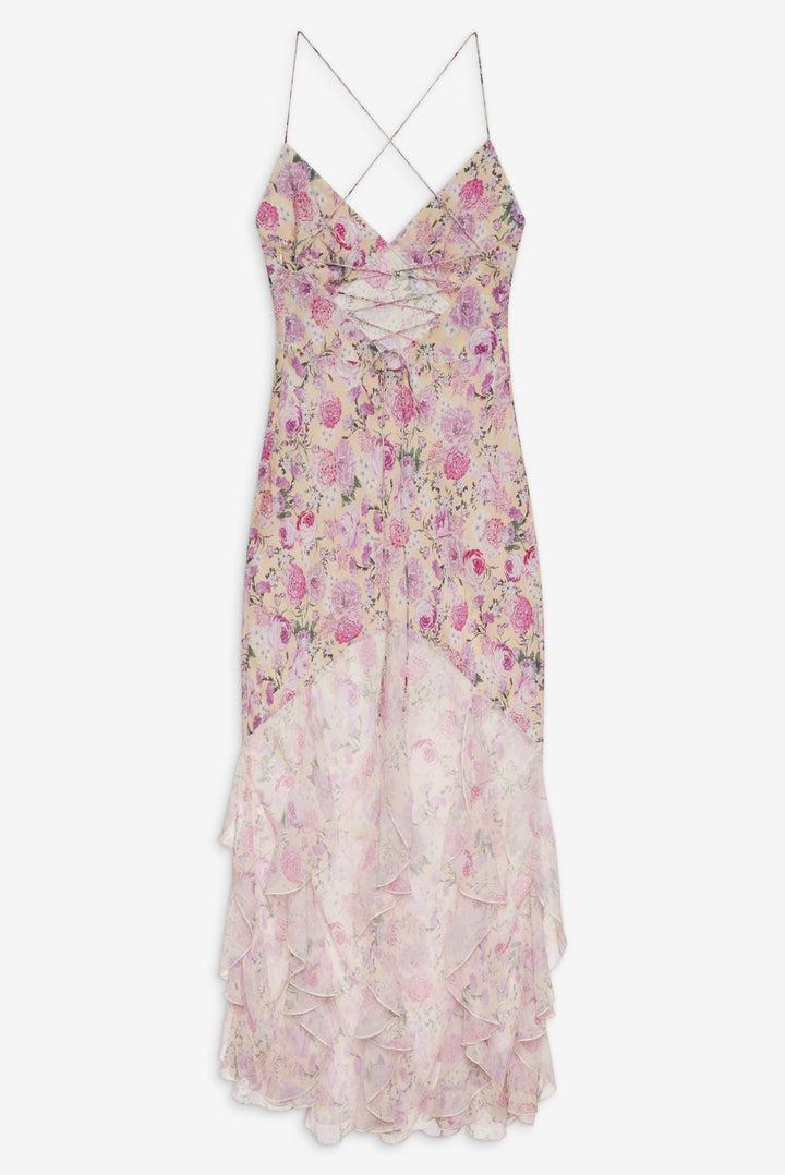 Elea Maxi Dress — Yellow Product Image