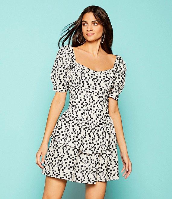 GB Mini Embroidered Floral Dress Product Image