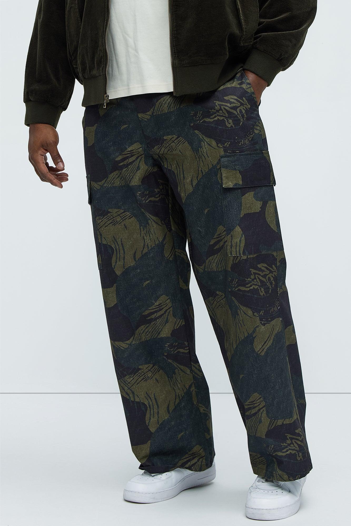 Baggy Trevor Cargo Pants - Camouflage Product Image