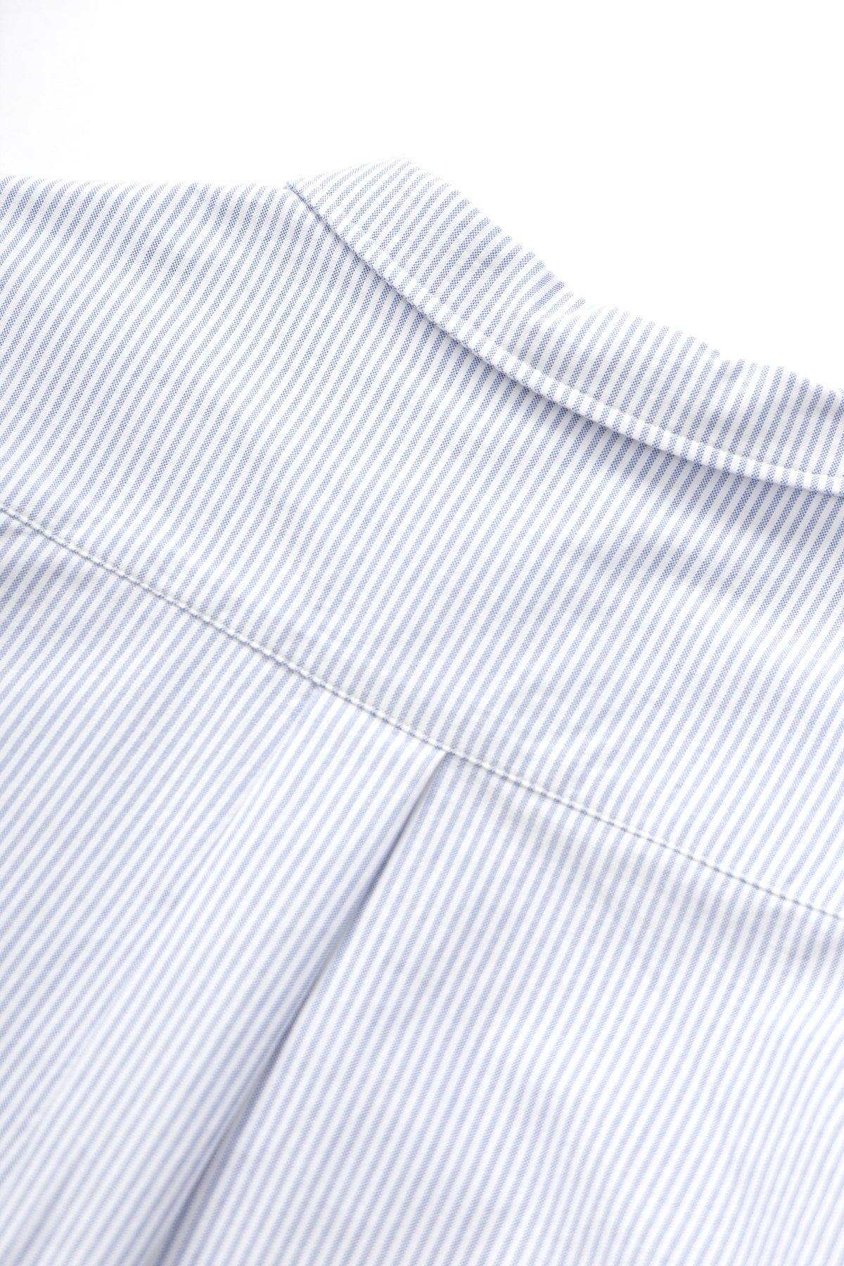 Blacksmith - 'Boxford' Utility Shirt - Blue Stripe Product Image