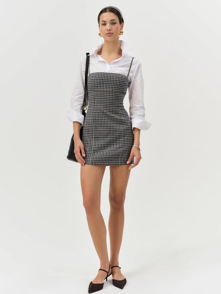 Savannah Mini Dress — Black Product Image