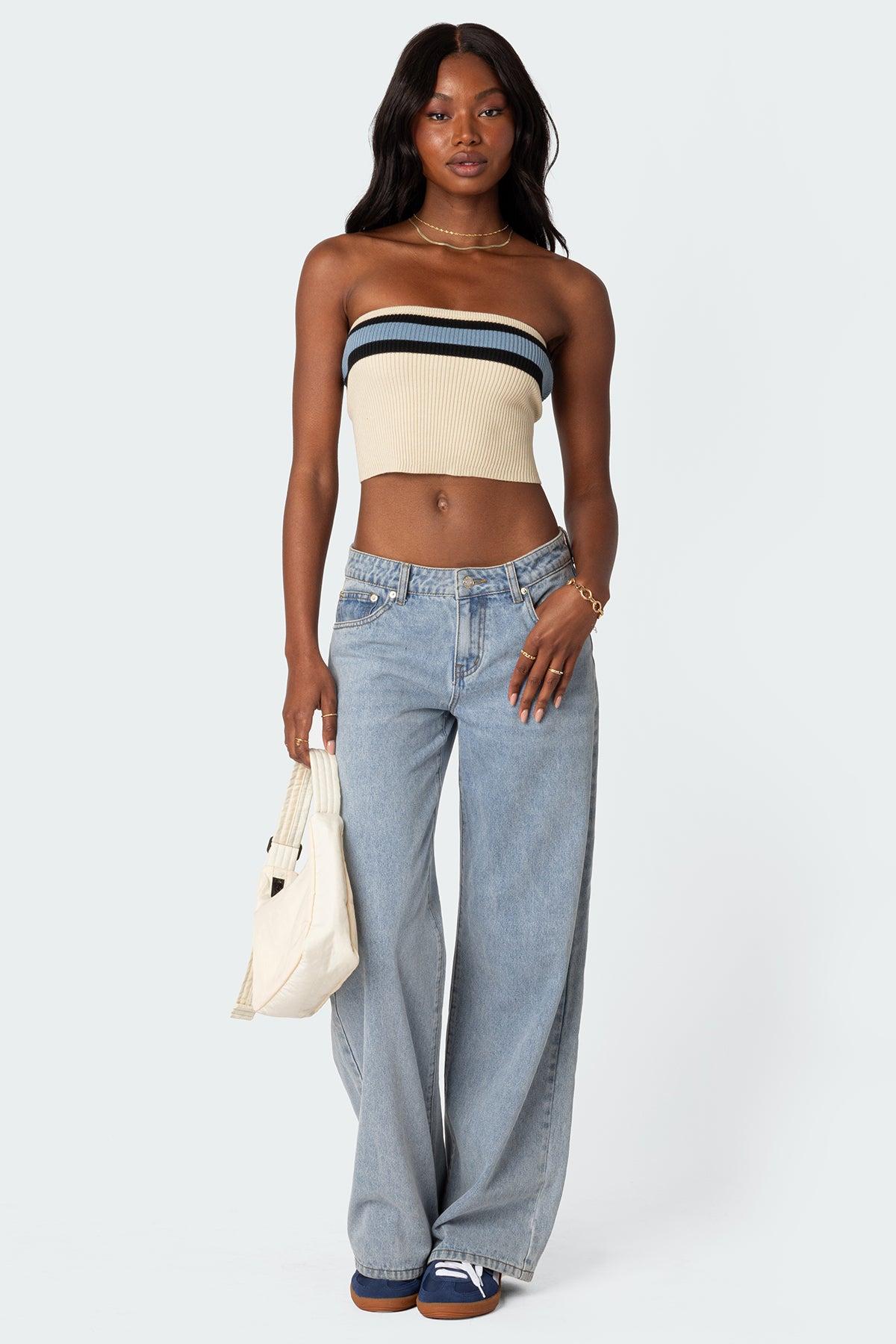 Cyprus Knit Tube Top Product Image