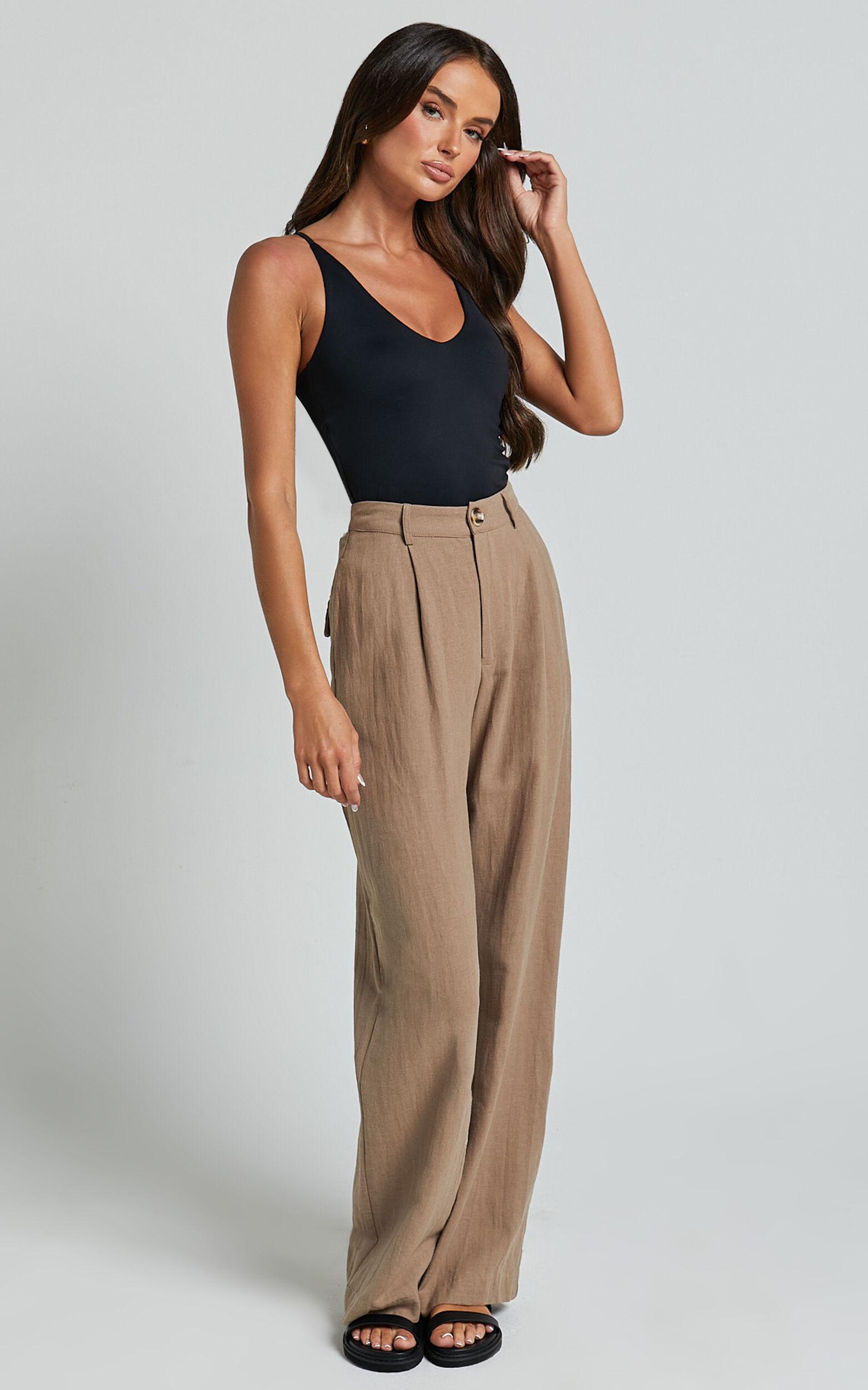 Cady Top - Scoop Neck Top in Black Product Image