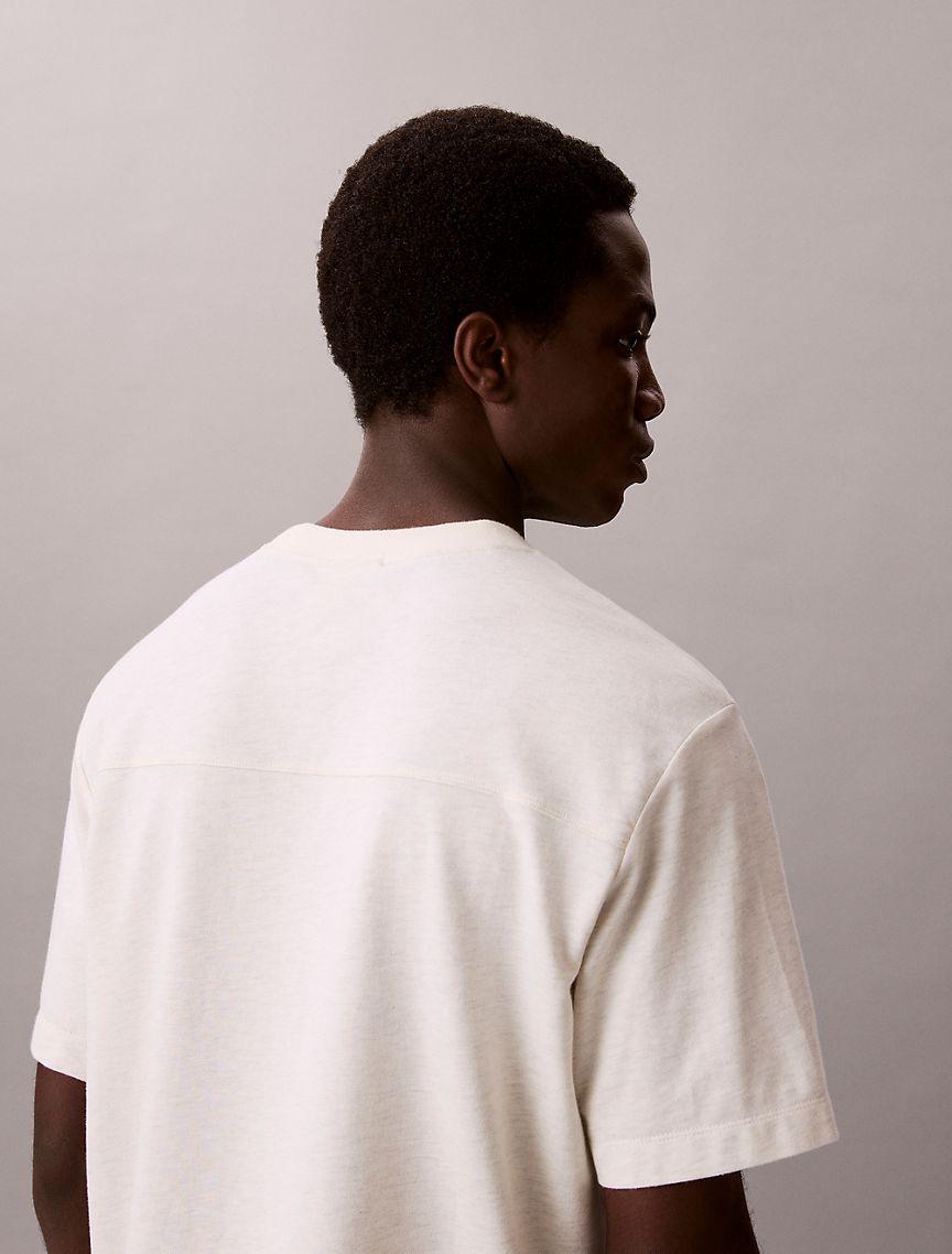 Cotton Blend Relaxed T-Shirt Product Image