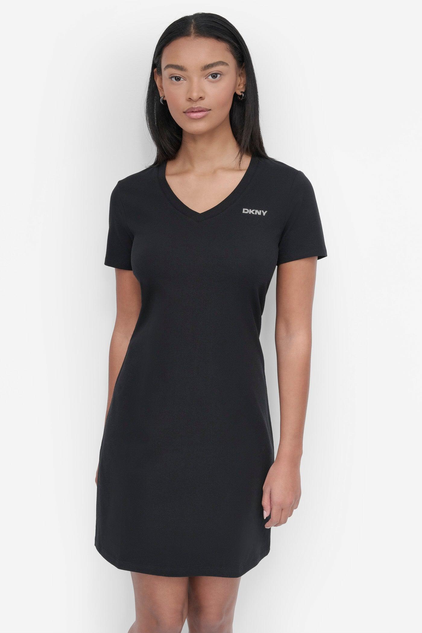 CRYSTAL LOGO MINI T-SHIRT DRESS Product Image