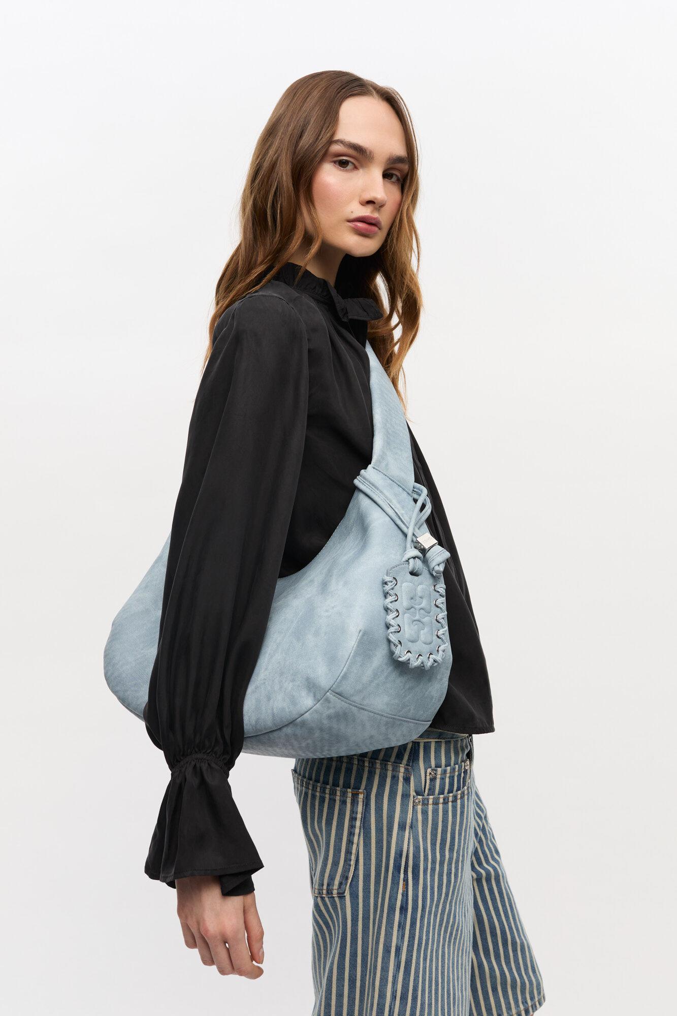 Bleached Medium Hobo Bag Product Image