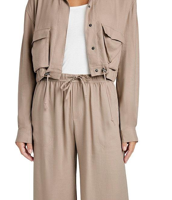 Splendid Adele Chambray Wide Leg Pants Product Image