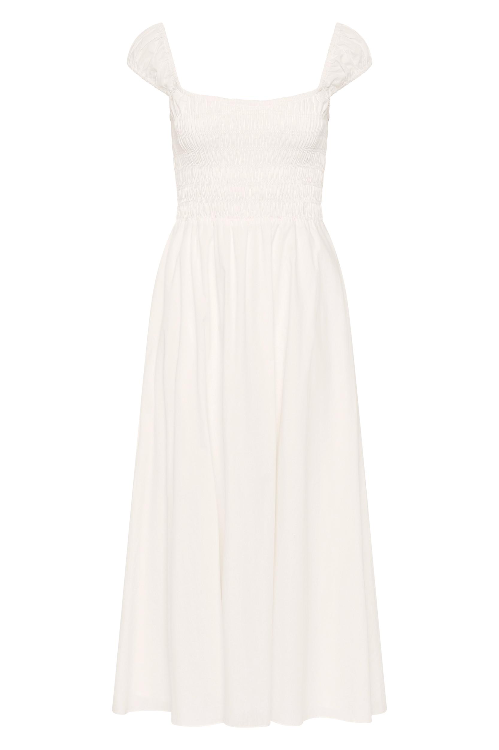 Lene Midi Dress White - Final Sale Product Image