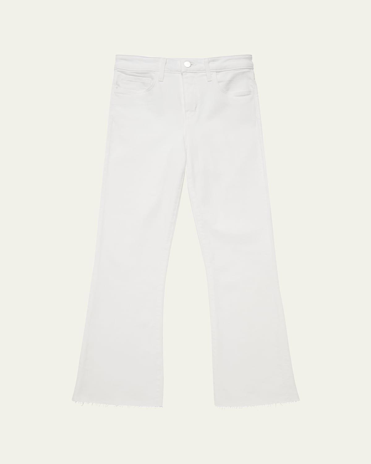 Womens Kendra High-Rise Flared Leg Jeans Product Image