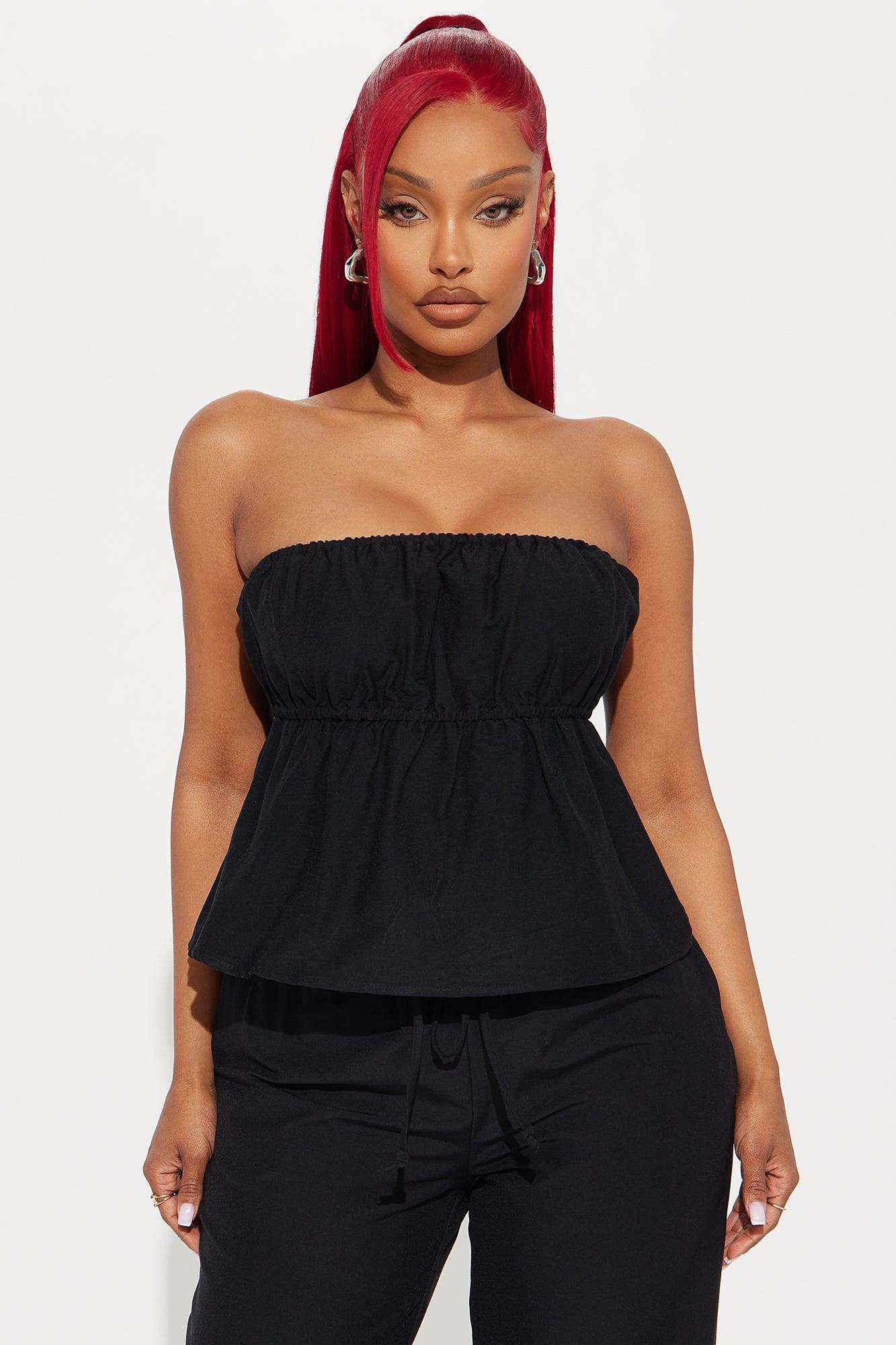 Myra Poplin Pant Set - Black/combo Product Image