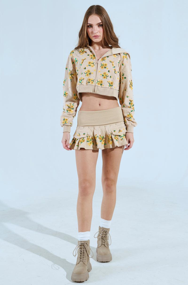 ONE TOO MANY TIMES ZIP UP SWEATSHIRT Product Image